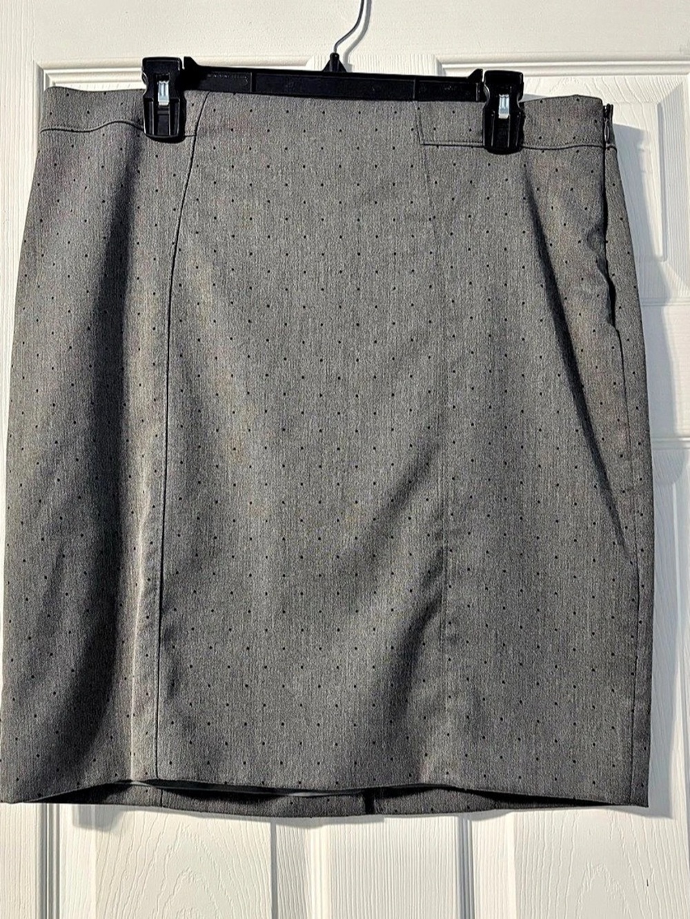 Banana Republic Polka Dot Skirt in Gray